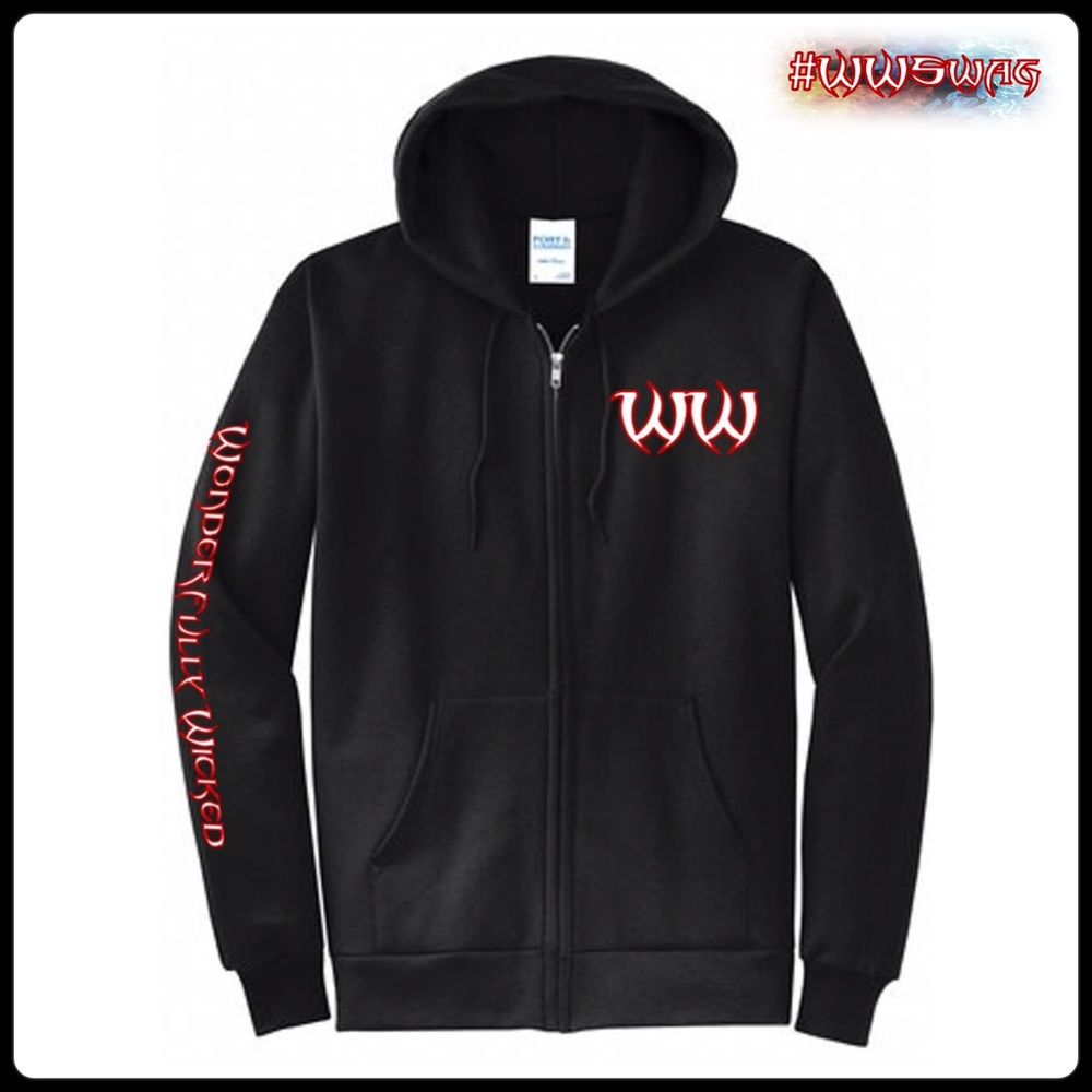 Hoodie - Unisex Zip Up